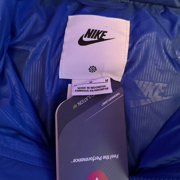 NEW! Nike Sportswear Club Men's Puffer Jacket Quilted Medium Winter Coat - Picture 7 of 12